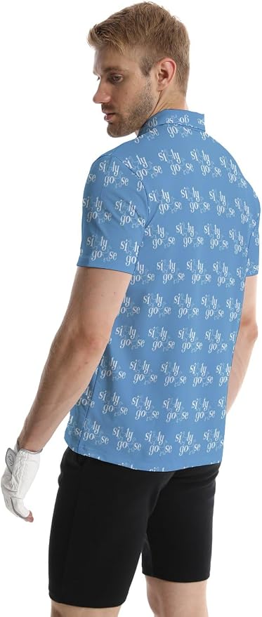 Polo Shirts for Men Moisture Wicking Mens Polo Shirts Patriotic Shirts for Men