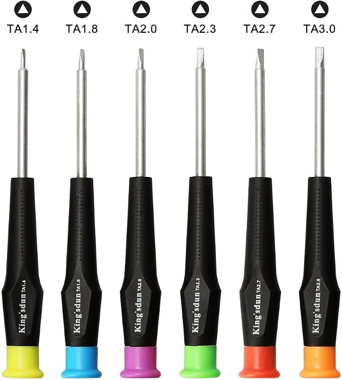 Full Triangle Head Screwdriver Set For Electronic Toys, 7-Piece Triangle Security Screws Driver Tool Kit For Thomas McDonald's Toy Series Repair Battery Disassemble - Toys Triangle Driver Set