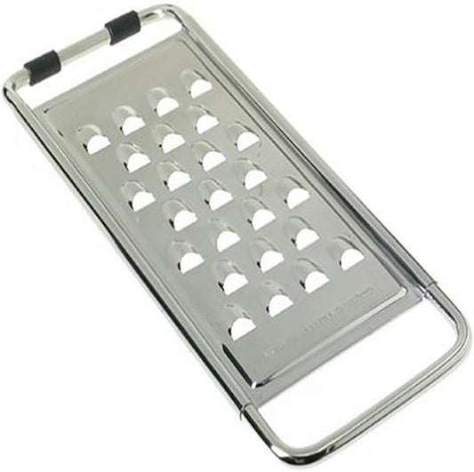 Cuisipro Handheld Cheese Grater Stainless Steel, Food Shredder with Handle, Non-Slip Grater Extra Coarse, 11.5 Inch, Food Grater for Kitchen, Vegetables, Cheese