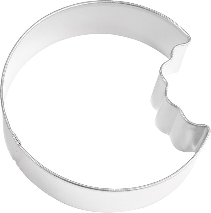 R&M Cookie Bite Cookie Cutter, 3 Inch Stainless Steel