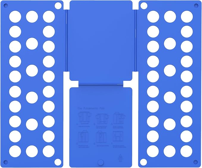 Kids Shirt Folder 15.75"x18.9" for Children Quickly Fold Tshirts | Child-Size Only, Durable PP Material, Space Saving Design, Easy Storage