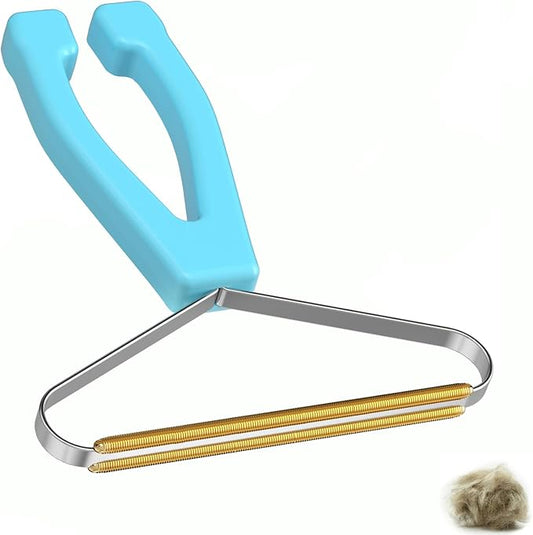 Carpet Rake, Lint Remover, Pet Hair Remover for Dog Cat Fur & Carpets | Portable Lint Brush Shaver, Pet Hair Removal Tool, Works on Car Mat Couch Pet Bed Furniture Rug, Removes Fur Effectively