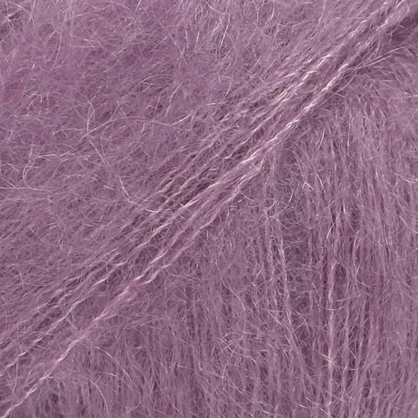 Mohair and Silk Yarn Drops Kid-Silk, 0 or Lace, 2 Ply, 0.9 oz 230 Yards per Ball (05 Heather)