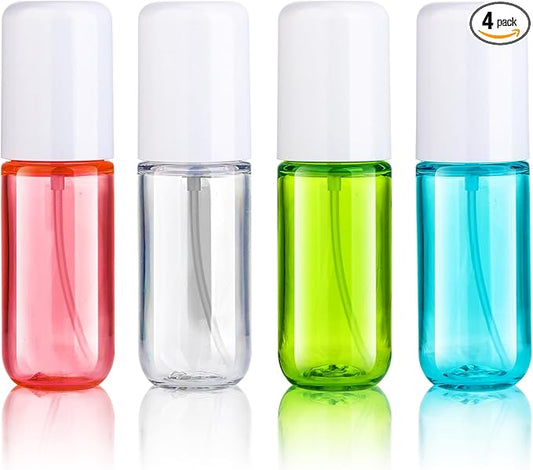 Aeibxiy Small Spray Bottles Travel Size 1.35oz 40ML, Fine Mist Plastic Spray Bottles, Refillable Empty Spray Bottle for Toners, Perfume, Face& Hair Spray