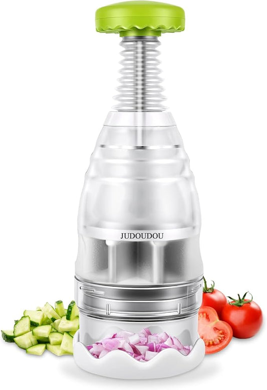 Vegetable Chopper Food Chopper,Veggie Cutter Manual Hand,Slap Onion Chop