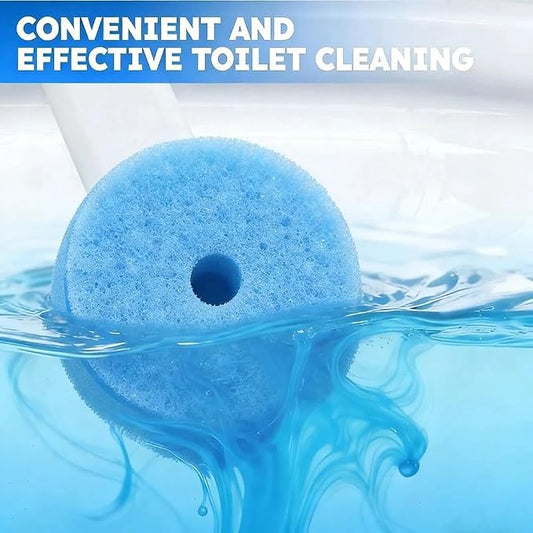 40 Count KZKR Disposable Toilet Brush Refill Heads | Pre-Loaded with Cleaner | Toilet Wand Replacement | Toilet and Bathroom Cleaning Supplies