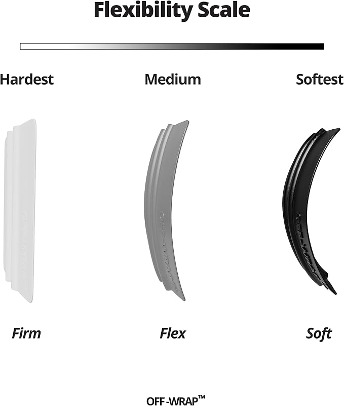 Off-Wrap™ Squeegees - Vinyl Wrap Tint PPF (Firm - 3 Pack)
