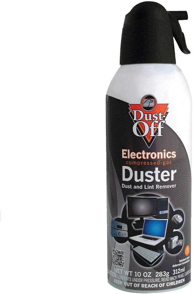 Falcon Compressed Gas (152a) Disposable Cleaning Duster 3 Count, 10 oz. Can (DPSXL3)