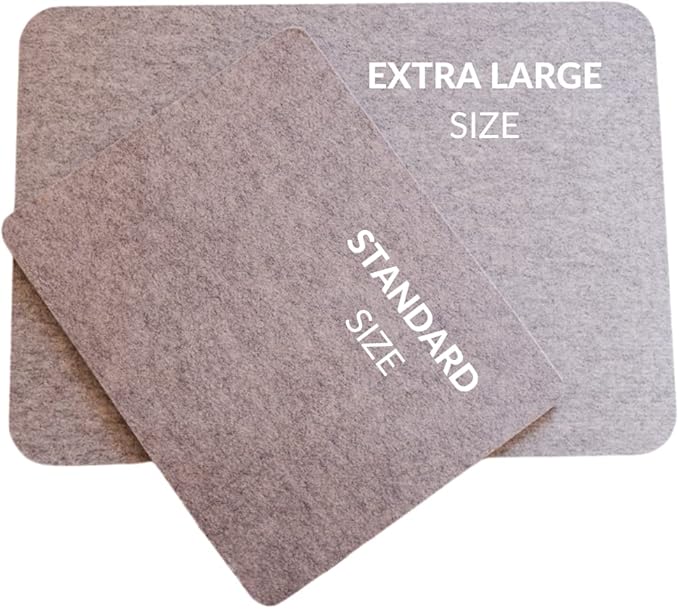Madam Sew Natural Wool Pressing mat for Quilting |100% Wool Felt Ironing Pad | Wool Ironing Mat for Quilters,Crisp Seams on Quilt Blocks,Sewing Projects & Embroidery- Ironing mat for Sewing XL17”x24”