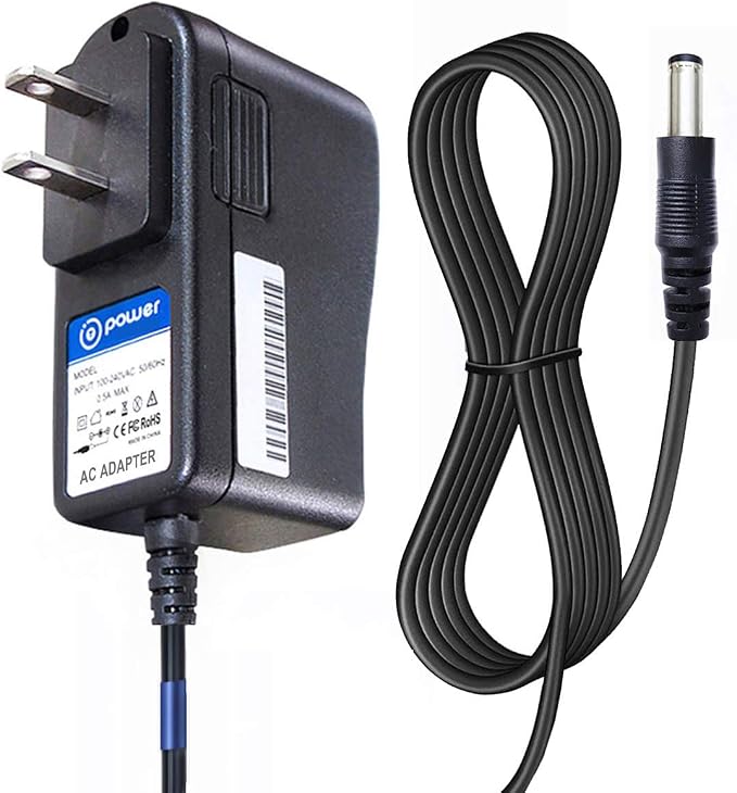 T POWER 6V Charger for Wonder Lint 20OZ, Super LINT, Sunbeam S20 Rechargeable Fabric Sweater Shaver SL-FS19002-1, SL-FS19002-6 Fuzzs Pills Pilling Trimmer Replacement Ac Dc Adapter Power Supply