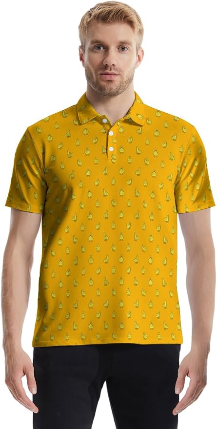 Polo Shirts for Men Moisture Wicking Mens Polo Shirts Patriotic Shirts for Men