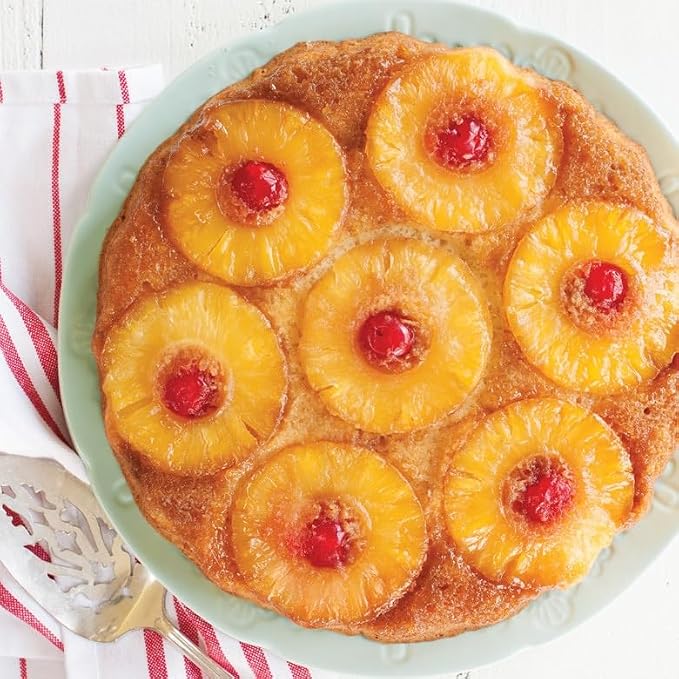 Nordic Ware Formed Pineapple Upside Down Cake Pan, 8 Cup, Golden Hour (Pack of 4)