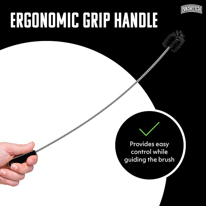 BRUSHTECH – Brushtech 22" Super Flexible Drain Brush - Black