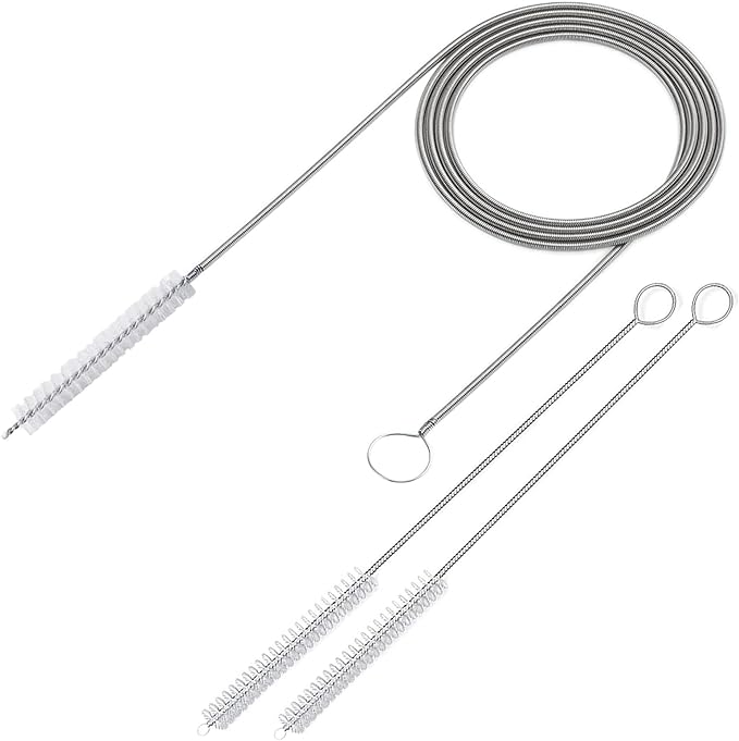 Long Wire Brush sunroof Drain Cleaning Tool for car and Fridge 60-inch X 2/5 inch