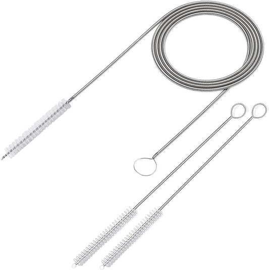 Long Wire Brush sunroof Drain Cleaning Tool for car and Fridge 60-inch X 2/5 inch