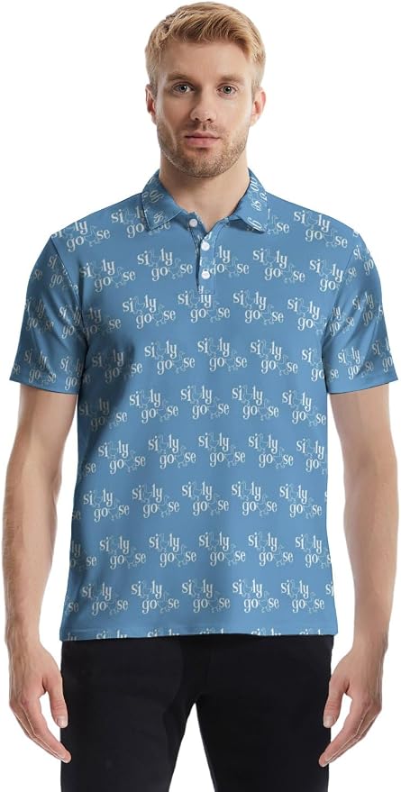 Polo Shirts for Men Moisture Wicking Mens Polo Shirts Patriotic Shirts for Men