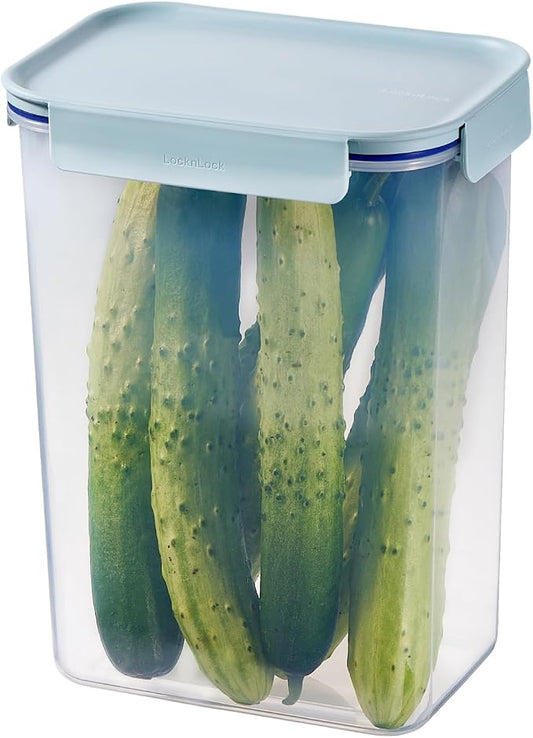 LocknLock Classic-Plus Plastic Food Storage Container | Airtight Plastic Food Storage Containers with Lids | BPA Free Stackable Food Storage for Meal Prep, Leakproof, Freezer & Dishwasher Safe, 3.8L