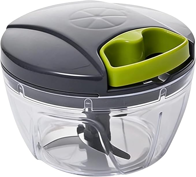Portable Manual Food Processor, Food Chopper | Easy to Us, Kitchen Helper