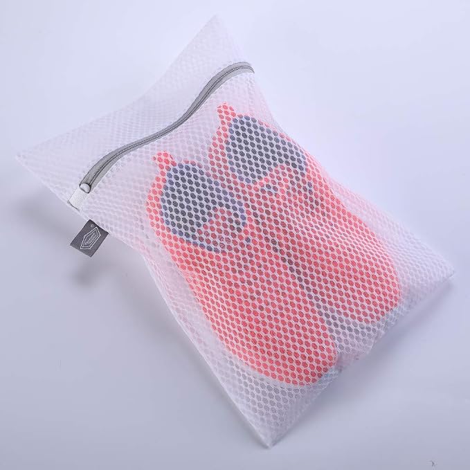 Laundry Bags Mesh Wash Bags, Lingerie Bags for Washing Delicates, 5pcs | Garment Bag for Washing Machine, Mesh Laundry Bags for Everyday Laundry, Tumble Dryer Safe, Honeycomb Mesh