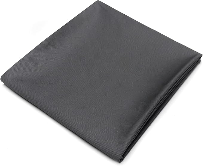 Pico Textiles 20 Yard Bolt Charcoal Poly Cotton Twill Fabric | 60" Wide, 65% Polyester / 35% Cotton, Medium Weight, Perfect for Pants, Jackets, Skirts and Work Uniforms, Sold by the Yard