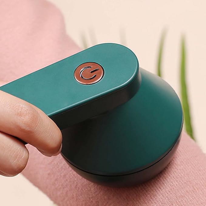 Lint Shavers, Fabric Shaver USB Rechargeable Lint Remover Electric Lint Shaver for Clothes Furniture Green