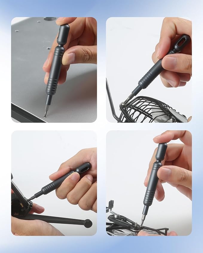 LIFEGOO 55-in-1 Precision Screwdriver Set Mini Magnetic Repair Tool Kit | 54 Magnetic Durable Bits, Compact Magnetic Case for Phone, Laptop, PC, Camera, Watch and Gifts for Men Women