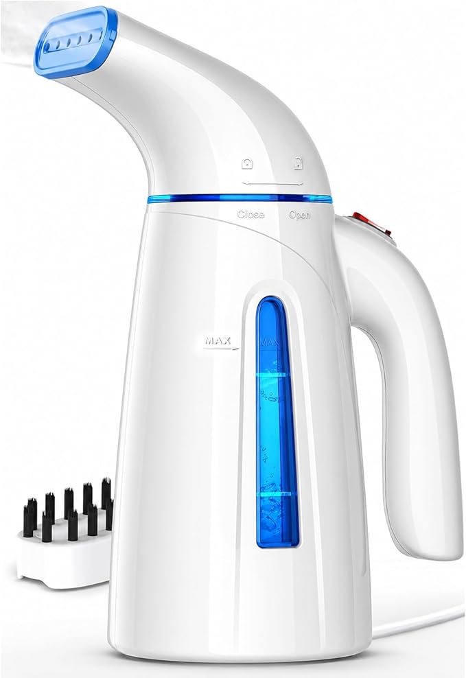 OGHom Steamer for Clothes, Handheld Clothing Steamer for Garment, 240ml Big Capacity 700W Portable Travel Steam Iron (Only for 120V)