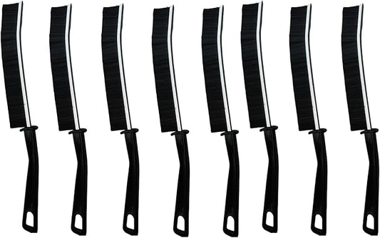 8 Pcs Hard Bristle Crevice Cleaning Brush,Gap Cleaning Brush,Grout Brush Gap Crevice Brush for Cleaning Narrow Spaces,Gap Cleaner Tool for Kitchen Sink Window Tracks Bathroom Corners