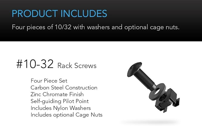 AC Infinity Vented Cantilever 1U Universal Rack Shelf, 10" Deep, for 19” Equipment Racks. Heavy-Duty 2.4mm Cold Rolled Steel, 60lbs Capacity