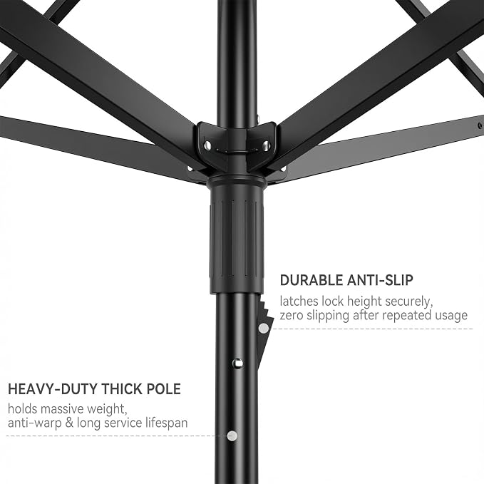 Enayplon 4-Arm Umbrella Clothes Drying Rack, 164 FT Rotary Outdoor Clothesline, Height Adjustable Foldable Laundry Dryer with Ground Spike & Waterproof Protective Cover for Backyard Patio Garden