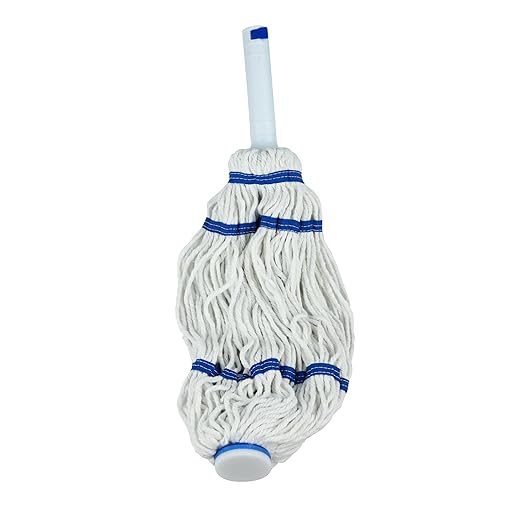 Mr. Clean Super Twist Floor Mop Cotton Yarn Refill Head with Magic Eraser, Blue