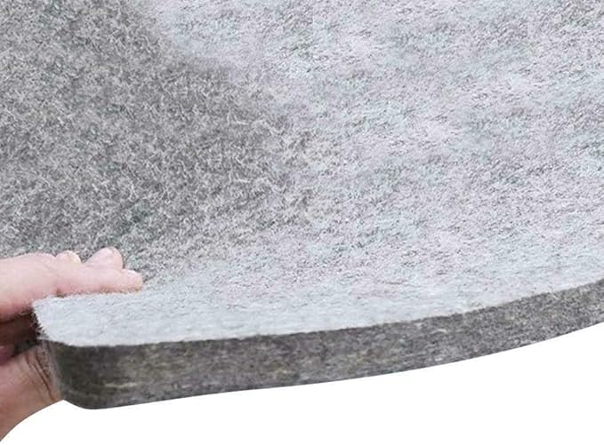 mupai 18 X 12 Wool Pressing Mat for Quilting and Ironing,New Zealand Wool Easy Press Ironing Pad,3 Sizes Option (Grey, 12X18in) (18 X 12in)