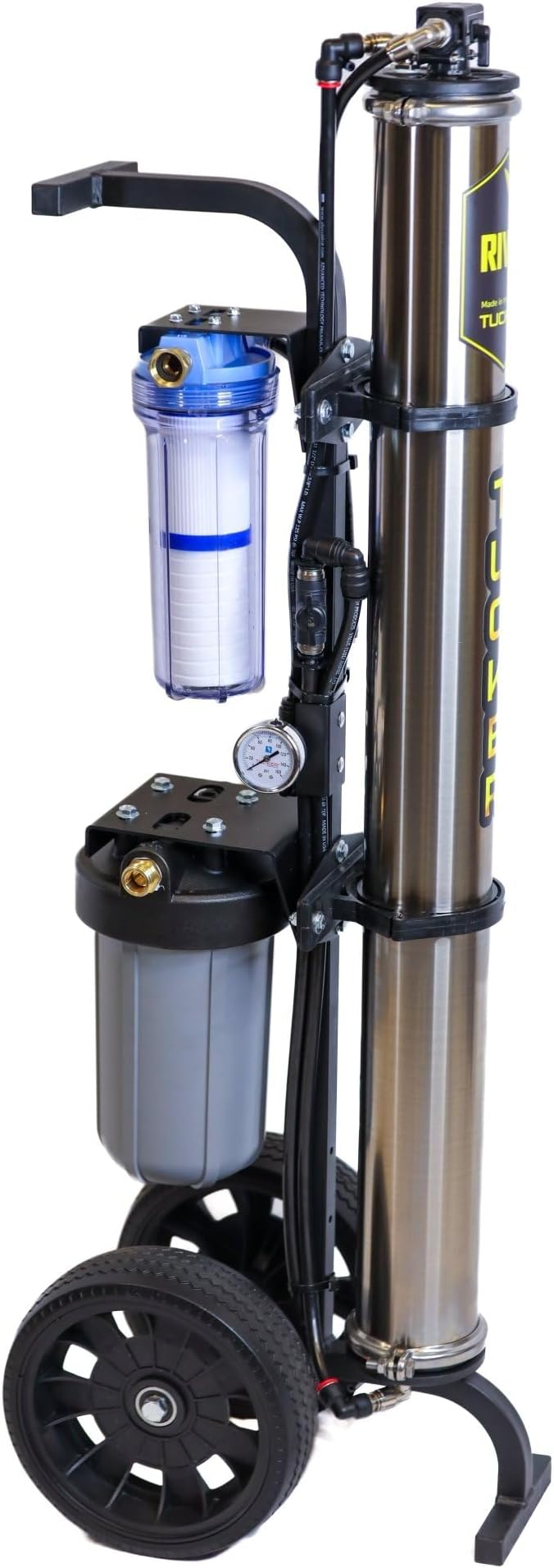 The ULTIMATE Residential Kit with Rival-V2: 4 Stage RO/DI System for Window, Glass, Solar Panel Cleaning
