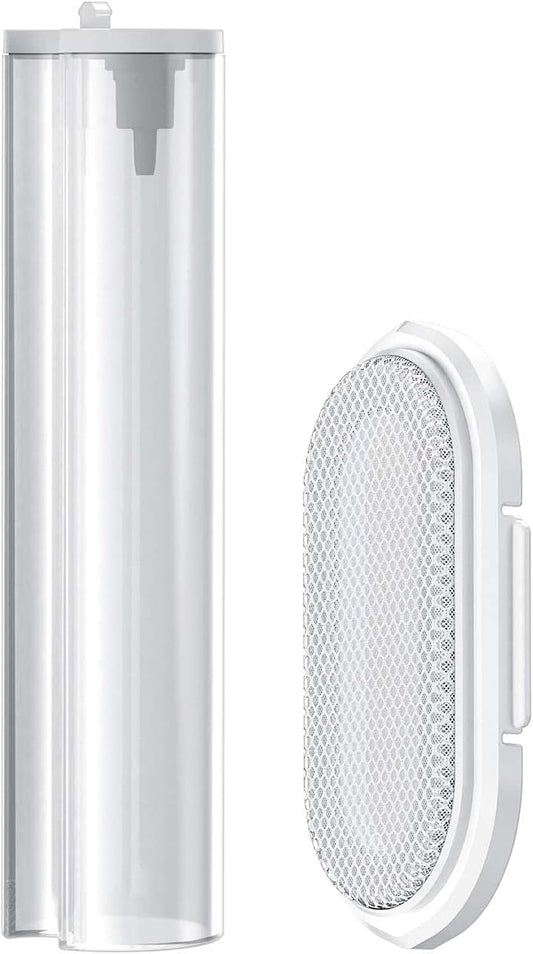 Newbealer Soft Cushion Brush and Detachable Water Tank, Only for NB316C | 120ml, 2 Piece Replacement Parts for Garment Steamer, Reusable Accessories