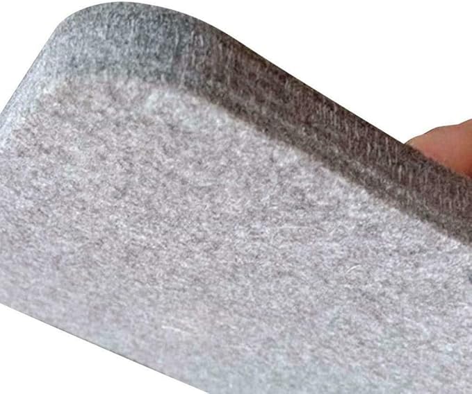 mupai 18 X 12 Wool Pressing Mat for Quilting and Ironing,New Zealand Wool Easy Press Ironing Pad,3 Sizes Option (Grey, 12X18in) (18 X 12in)