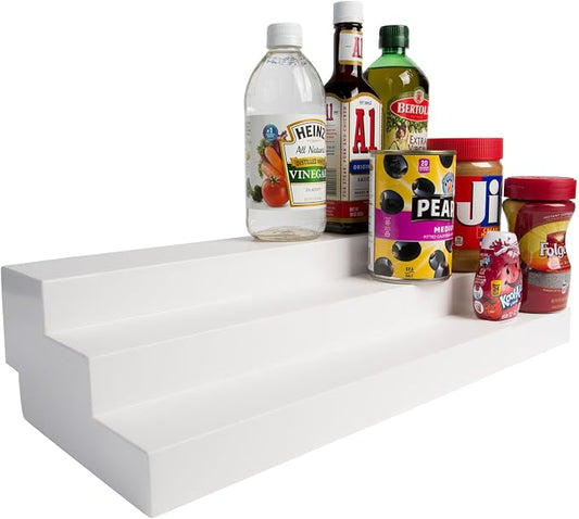 Dial Industries 3 Tier Expandable Cabinet Shelf Organizer, Standard