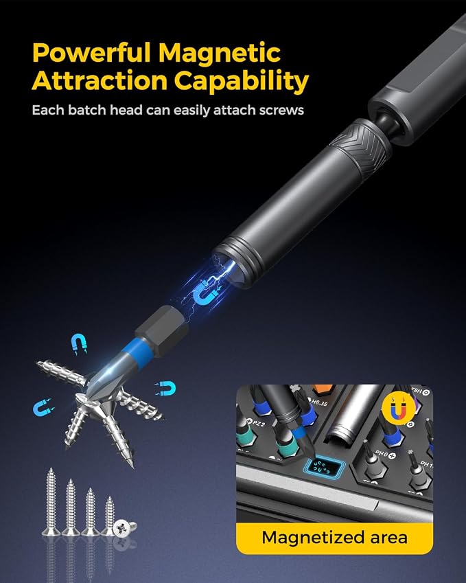 LIFEGOO Ratchet Screwdriver Set: 71 in 1 Magnetic Screwdriver Sets, S2 Steel Bits & Flexible Shaft Suitable for Precision Electronics, Furniture Assembly & Bicycle Repair Tools