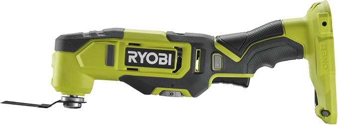 RYOBI RMT18-0 18V ONE+ Cordless Multi-Tool (Bare Tool), Hyper Green | RMT18-0, Hyper Green, tool-free blade change, variable speed, cutting and sanding