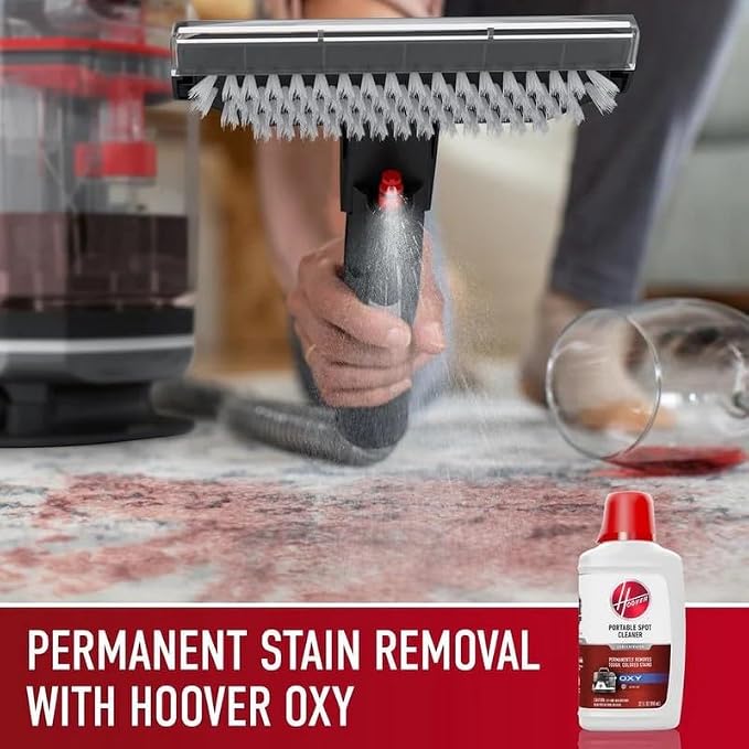Hoover CleanSlate XL Deep Cleaning Carpet + Upholstery Spot Cleaner Machine | Includes Specialized Tools, Permanent Stain Remover, Pair with Hoover Portable Spot Cleaner Solution