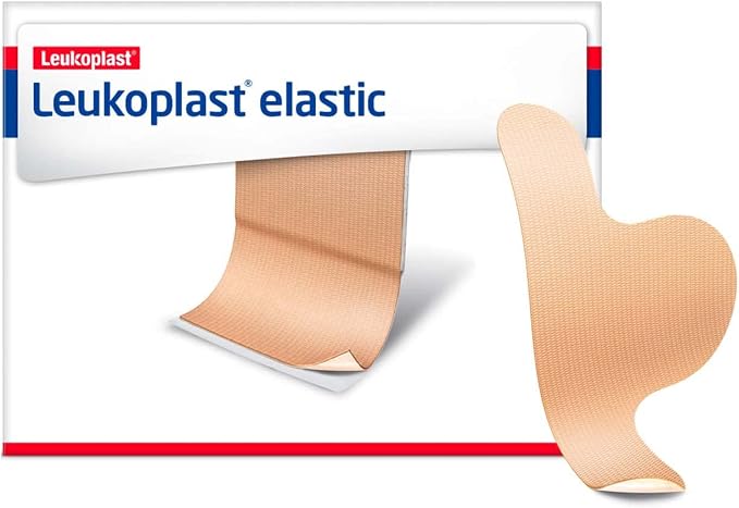 Leukoplast Elastic Fabric Adhesive Latex Free Bandages Toe Shield Bulk 2½" x 1⅜" (100 in Box)