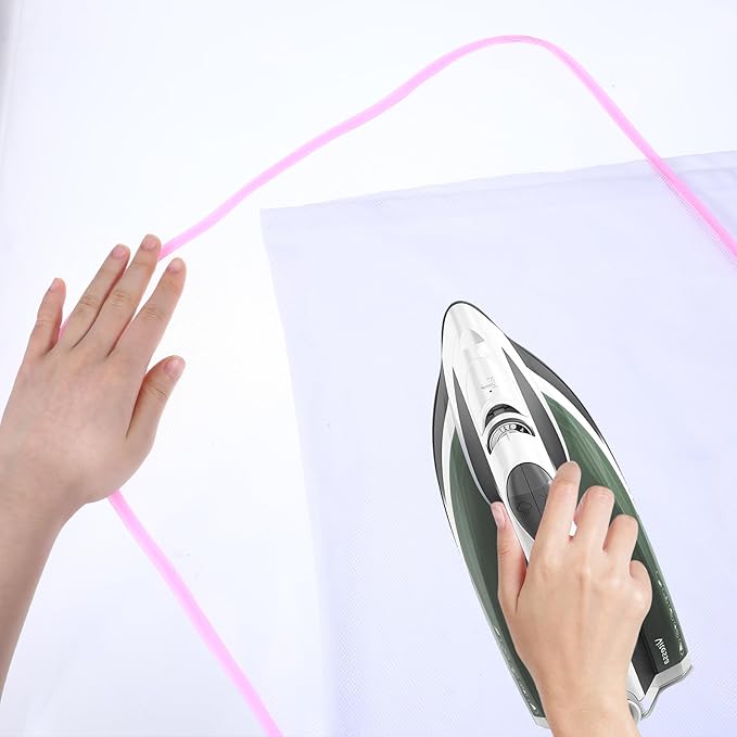 2 Pack Protective Ironing Cloth Pressing Cloth for Ironing Protective Scorch-Saving Ironing Protector Insulation Pad for Delicate Clothes Ironing Pad for Sewing and Ironing Fabric Protector Tool