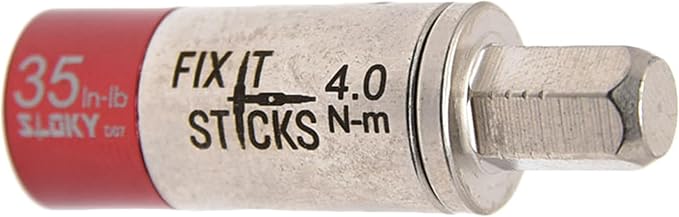 Fix It Sticks Field Hunting Outdoors Gun Maintenance Adjustable Fits 1/4in Bit T-Way Wrench Small Torque Limiter, 35 in-lb | Adjustable Fits 1/4in Tip T-Way Spanner, 35 In-Lb