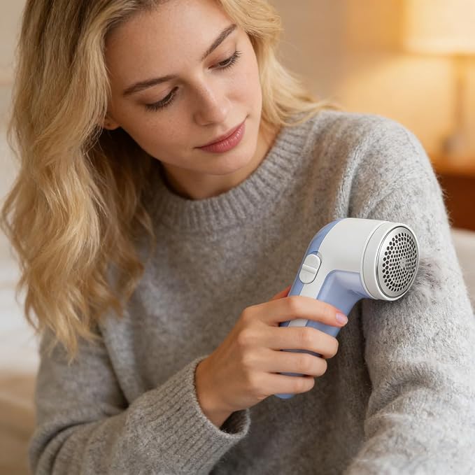 Fabric Shaver Lint Remover Electric Sweater Defuzzer for Clothes Bedding Couch Fuzz Lint Balls Bobbles