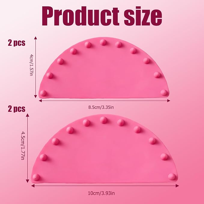 CZFDHP Cake Decorating Tools, 4PCS Cake Arch Guide Tool, Cake Stencils Decorating Kit | Cake Portion Marker Tool, Create Uniform Cake Arches and Professional Piping, 2 Size Fits All Cake