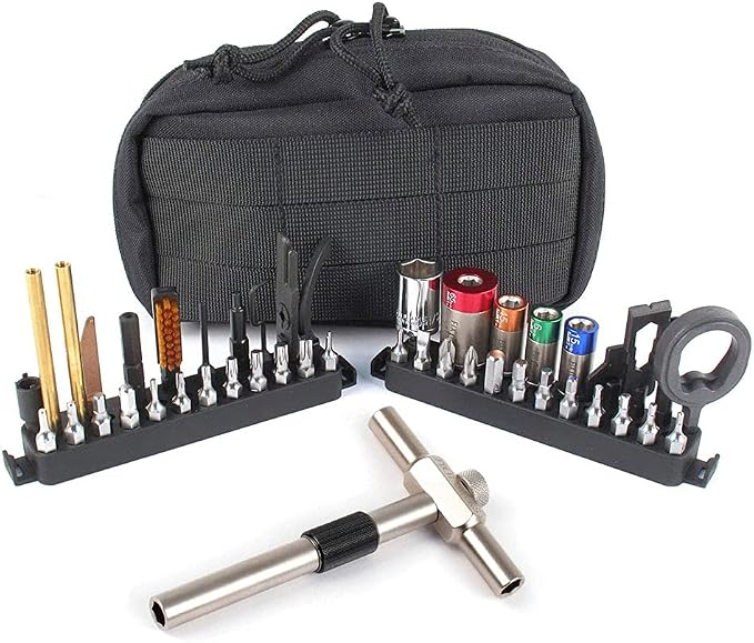 Fix It Sticks The Works Combination Gun Field Maintenance Kit | Four Force Limiters, Modular T-Handle Spanner