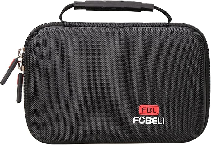 FBLFOBELI Fabric Shaver Storage Case Compatible with Electrolux/iRUNTEK/BEAUTURAL Rechargeable Fabric Shaver, Travel Carrying Case for Most of Rechargeable Lint Remover Set
