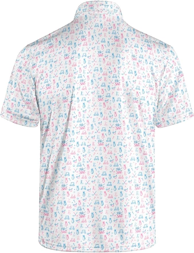 Polo Shirts for Men Moisture Wicking Mens Polo Shirts Patriotic Shirts for Men