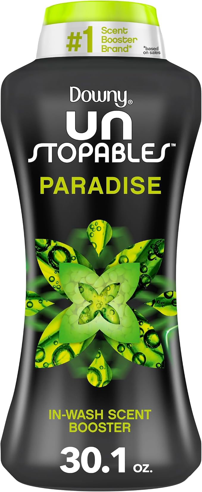 Downy Unstopables In Wash Scent Booster Beads, Paradise Scent, 30.1 oz, Laundry Beads for Odor Protection, Downy Scent Booster Beads, Laundry Scent Boosters