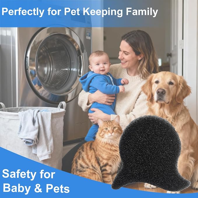 Pet Hair Remover for Laundry, 6PCS Reusable Dog & Cat Hair Remover Tool | Removes Pet Fur, Hair, Lint, Dander From Clothes &Washing Machine.