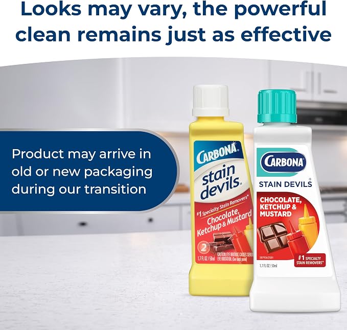 Carbona Stain Devils Spot Remover For Ketchup, Mustard And Chocolates 1.7 Oz